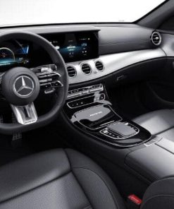 Alternative view of Mercedes E-class sedan